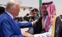 شیوه خداحافظی ترامپ از بن‌سلمان سوژه شد