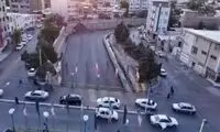 در لرستان یک رودخانه را آسفالت کردند!