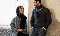 عکس عاشقانه شاهرخ استخری و همسرش