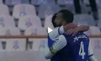 ​گل چهارم استقلال به ملوان توسط روزبه چشمی