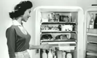 یخچال مدرن جنرال موتورز سال 1956 که الان هم جذاب و دیدنی است!