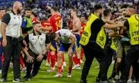 مصدومیت موراتا به خاطر ضربه حراست ورزشگاه!