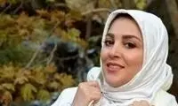 عکس رمانتیک ژیلا صادقی و همسرش در تولد 
