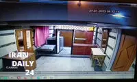 فیلم لحظه حمله به سفارت باکو