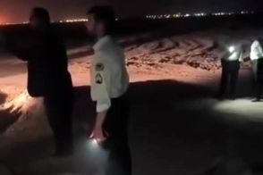 کشف مرموز یک خودروی دفن شده با جسد در اهواز