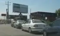 صف‌ طولانی مقابل جایگاه‌های سوخت این استان