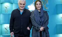 مهدی هاشمی و همسر جوانش در یک قاب عاشقانه