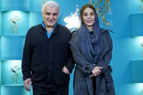 مهدی هاشمی و همسر جوانش در یک قاب عاشقانه