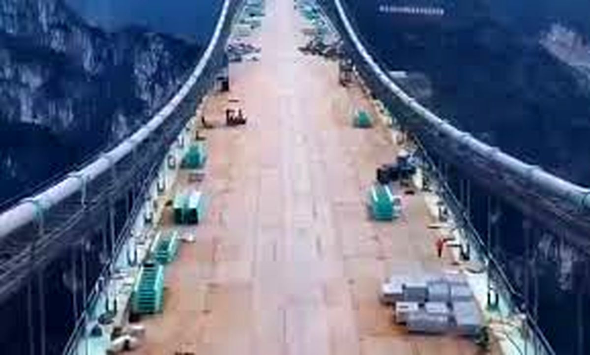 چین ساخت بلندترین پل جهان را به پایان رساند