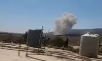 ویدئویی از حمله دقایقی پیش اسرائیل به لبنان