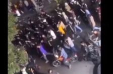 ویدئوی پربازدید از اعتراضات دیشب در نازی‌آباد