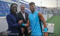 یک استقلالی در وسط زمین دیدار اینتر و لیورپول رؤیت شد!