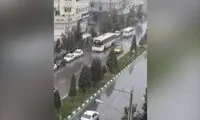 برف شدید مشهد در آستانه بهار