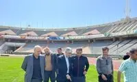 استادیوم تهران از روی دست چین ساخته می‌شود