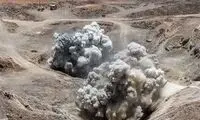 انفجار کنترل‌شده در سد مخزنی مخملکوه 