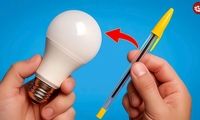 نحوه تعمیر لامپ های LED سوخته با کمک یک خودکار!