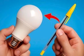 نحوه تعمیر لامپ های LED سوخته با کمک یک خودکار!
