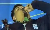 مدال طلای فوق سنگین زودتر از موعد به ایران رسید!