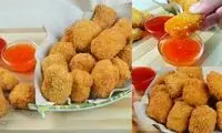 طرز تهیه ناگت مرغ خانگی به سبک رستورانی