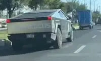 تصاویری از سایبرتراک تسلا در خیابان‌های ایران!