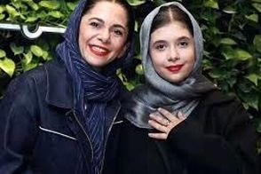 مادر و دختر مشهور سینمای ایران در یک قاب