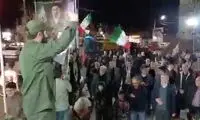 دو شعار متفاوت خیابانی از مردم خاکعلی و گلپایگان