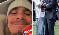 کری‌خوانی پسر دیوید بکام برای پدر!