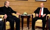 علی لاریجانی با پوتین در روسیه جلسه گذاشت