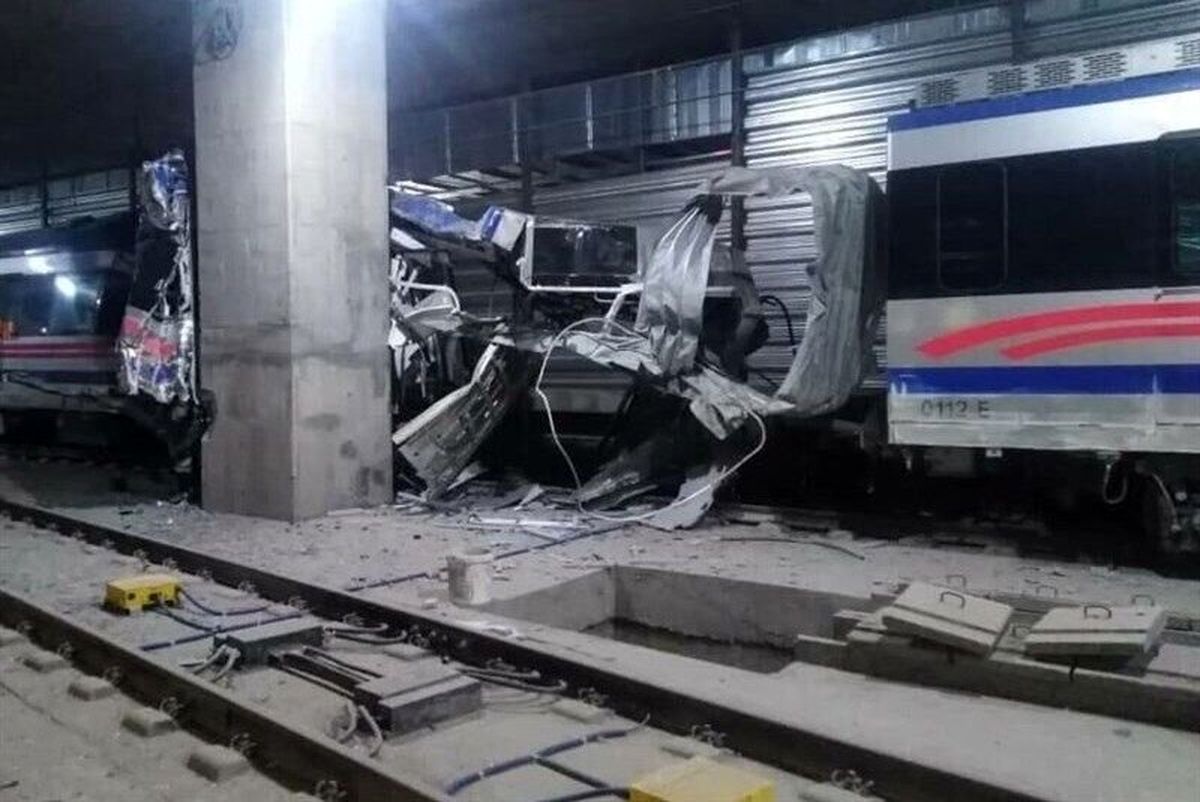 حادثه در خط دو مترو اصفهان