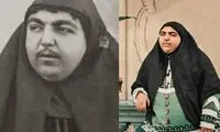 تاج السلطنه، دختر ناصرالدین شاه در ایام کودکی