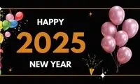 لحظه آغاز سال 2025 در نقاط مختلف جهان