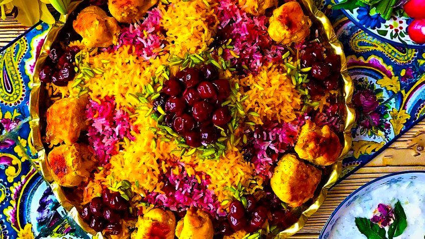 طرز تهیه آلبالو پلو؛ خوش طعم و به روش رستورانی