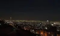 تصویری منتسب به محل انفجار در تهران 