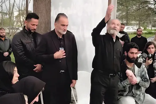 حماسه یک پدر داغدار، چشم ایران را گریان کرد