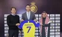 پوستر ویژه النصر برای اولین بازی رونالدو