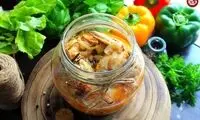 دستور پخت خوراک ویژه مرغ در ظرف شیشه‌ای