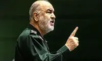 سرلشکر سلامی: دشمن می‌خواهد به ما القا کند که ضعیف شده‌ایم