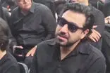 اشک‌های احسان خواجه‌امیری در مراسم بدرقه پدرش