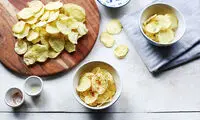 طرز تهیه چیپس ساده در خانه بدون بکینگ پودر
