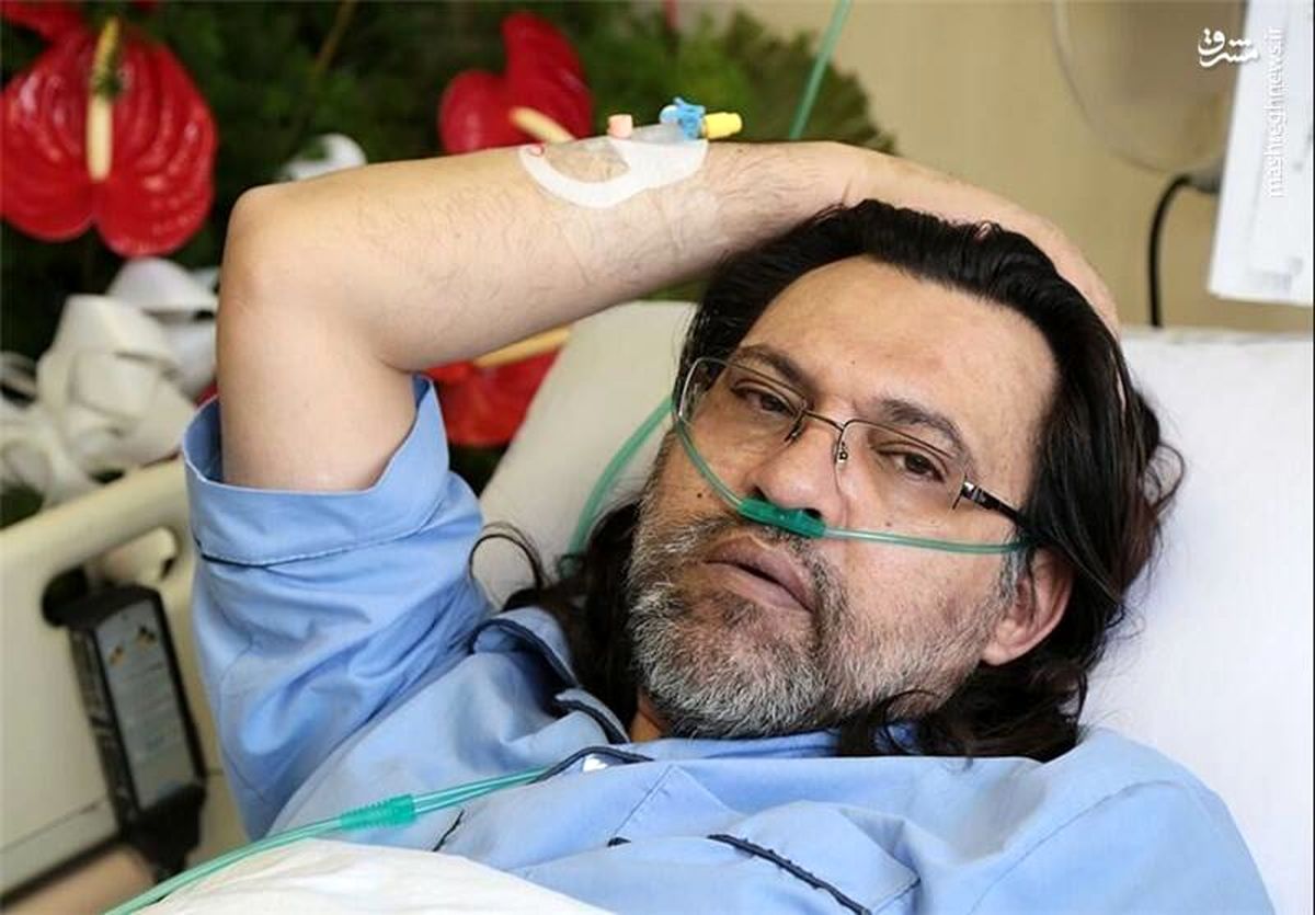 بازیگر تلویزیون عصا به دست شد