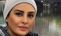پست جدید حدیثه تهرانی با ژست نیم‌رخ و جذاب