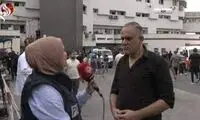 لحظه بیهوش‌ شدن یک خبرنگار روی آنتن زنده 