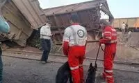 وقوع حادثه برای قطار باری کشته و مصدوم داد