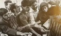 صف مردم برای مشاهده اسامی قبول شدگان کنکور