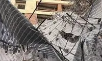 لحظه هولناک فرو ریختن سقف یک هتل در ترکیه