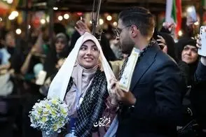 تصاویری از بدرقه کربلا اولی‌ها در میدان انقلاب