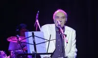 حضور جواد یساری در مراسم یادبود ایرج خواجه‌امیری