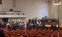 ‌کتک‌کاری و پرتاب کفش در پارلمان عراق