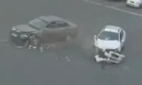 متلاشی شدن رانا بعد از یک تصادف ساده 