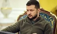 زلنسکی، روسیه و ایران را تحریم کرد
